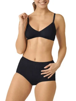 Sloggi 24/7 Cotton Soft Cup Bra - Black -Full Curve Bra Sales braforme sloggi 24 7 cotton n bra 10167143 0004 full