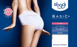 Sloggi Basic+ Midi (2 Pack) 7 Sloggi Basic+ Midi (2 Pack) -Full Curve Bra Sales braforme sloggi basic 2b midi 2p 10043771 0003 white box