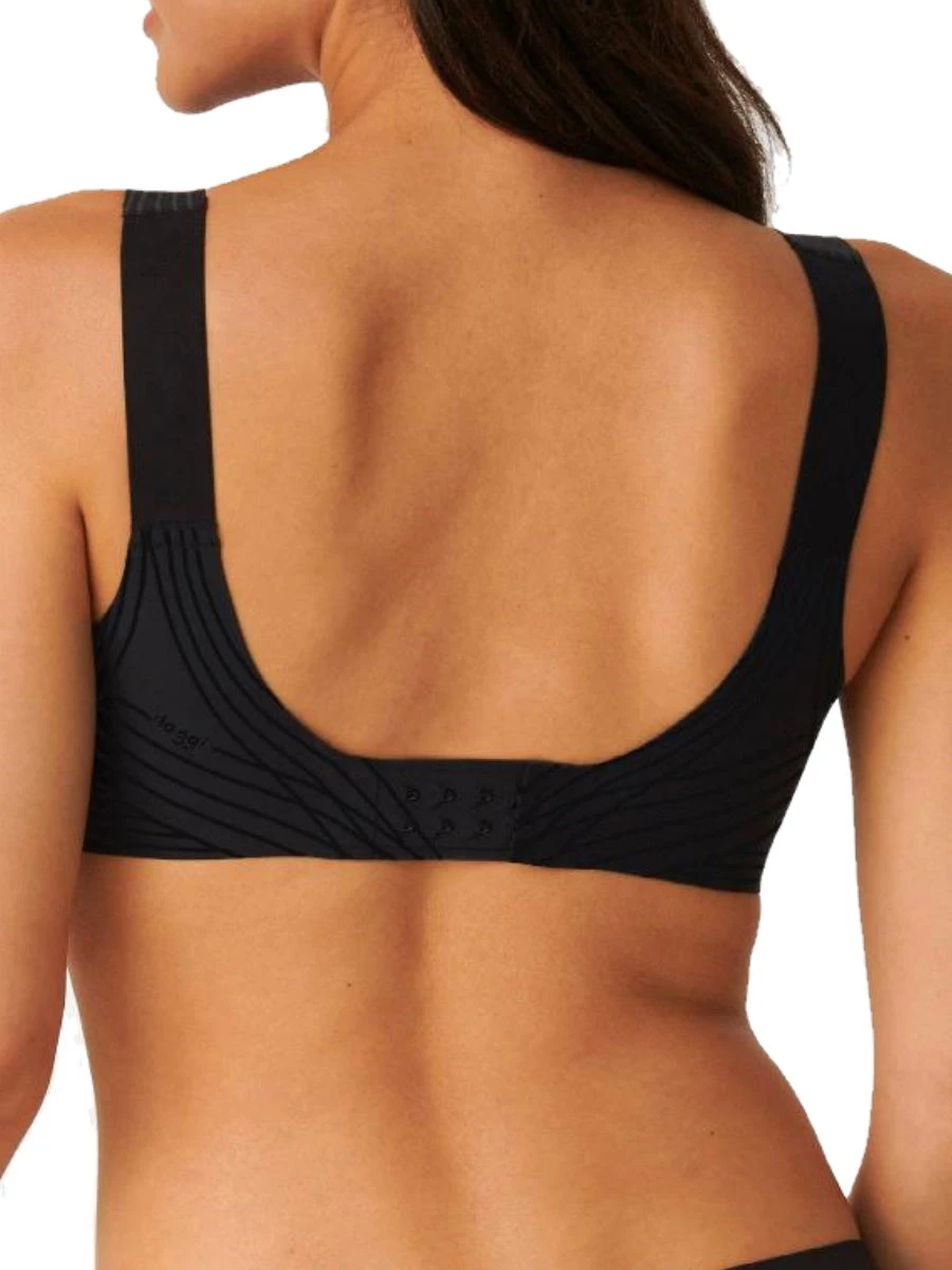 Sloggi ZERO Feel Moulded Bralette - Black 2 Sloggi ZERO Feel Moulded Bralette - Black - Image 2