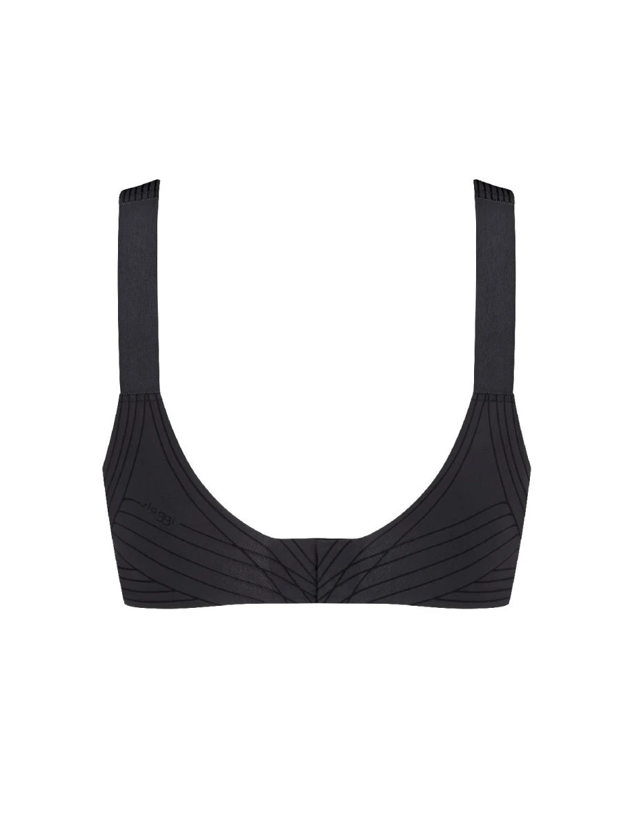 Sloggi ZERO Feel Moulded Bralette - Black 4 Sloggi ZERO Feel Moulded Bralette - Black - Image 4