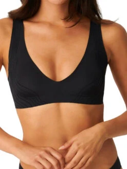 Sloggi ZERO Feel Moulded Bralette - Black