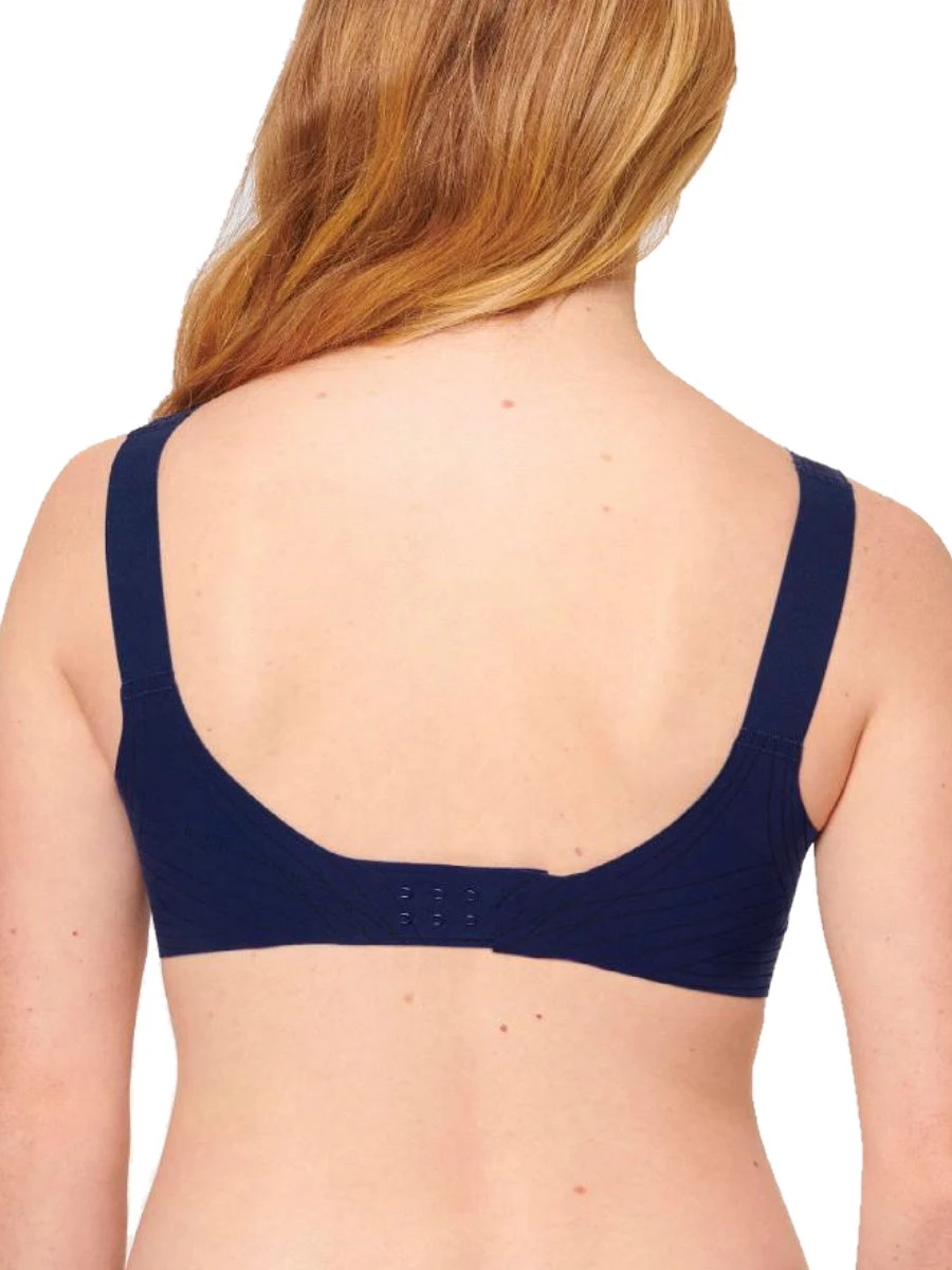 Sloggi ZERO Feel Moulded Bralette - True Navy 2 Sloggi ZERO Feel Moulded Bralette - True Navy - Image 2