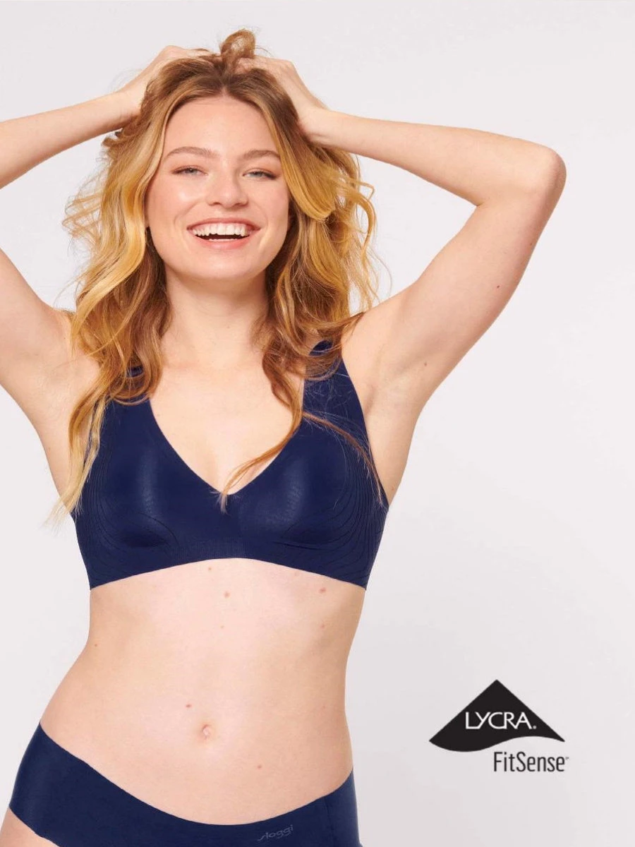 Sloggi ZERO Feel Moulded Bralette - True Navy 5 Sloggi ZERO Feel Moulded Bralette - True Navy - Image 5