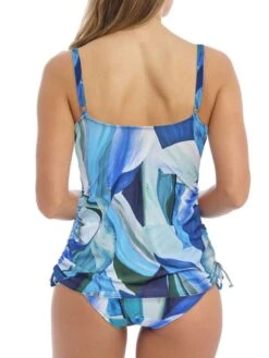FANTASIE Aguada Beach Twist Front Tankini - Splash 5 FANTASIE Aguada Beach Twist Front Tankini - Splash -Full Curve Bra Sales braforme swim fantasie aguada 20beach 502954 sph back
