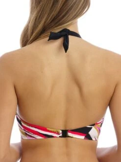 FANTASIE Sanoa Island Halter Bikini Top - Black 8 FANTASIE Sanoa Island Halter Bikini Top - Black -Full Curve Bra Sales braforme swim fantasie sanoa 20island 503004 blk back