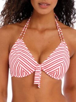 FREYA New Shores Halter Bikini Top - Chilli