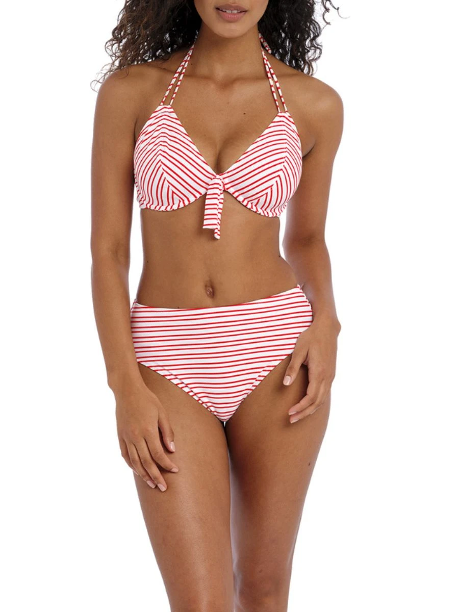 FREYA New Shores Halter Bikini Top - Chilli 3 FREYA New Shores Halter Bikini Top - Chilli - Image 3