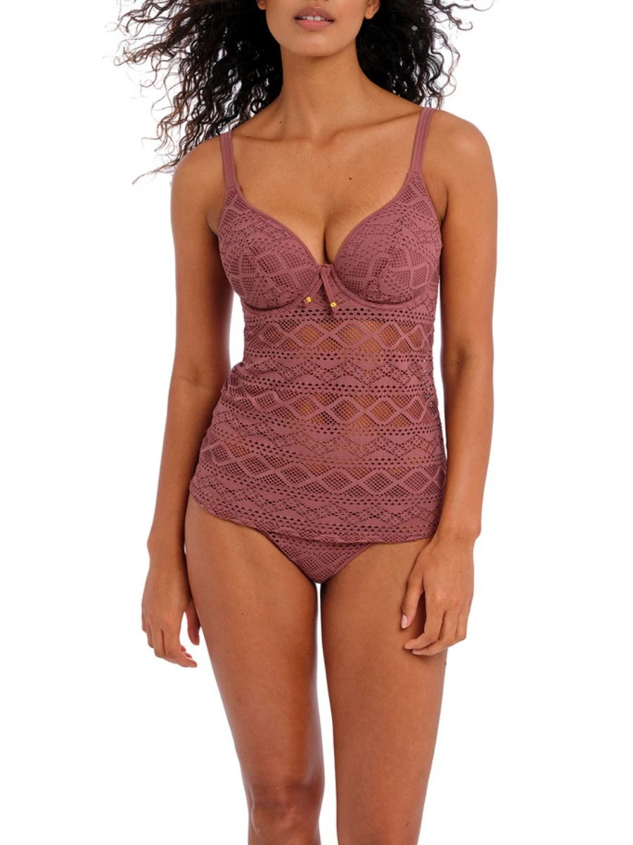 FREYA Sundance Tankini Top - Nutmeg 2 FREYA Sundance Tankini Top - Nutmeg - Image 2