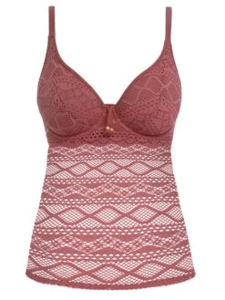 FREYA Sundance Tankini Top - Nutmeg 13 FREYA Sundance Tankini Top - Nutmeg -Full Curve Bra Sales braforme swim freya sundance 3972 nug plain