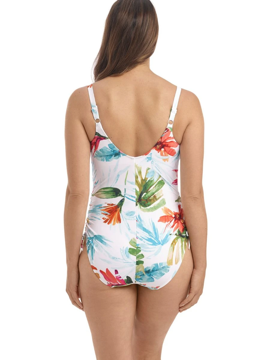 FANTASIE Kiawah Island Twist Front Swimsuit - Aquamarine 4 FANTASIE Kiawah Island Twist Front Swimsuit - Aquamarine - Image 4