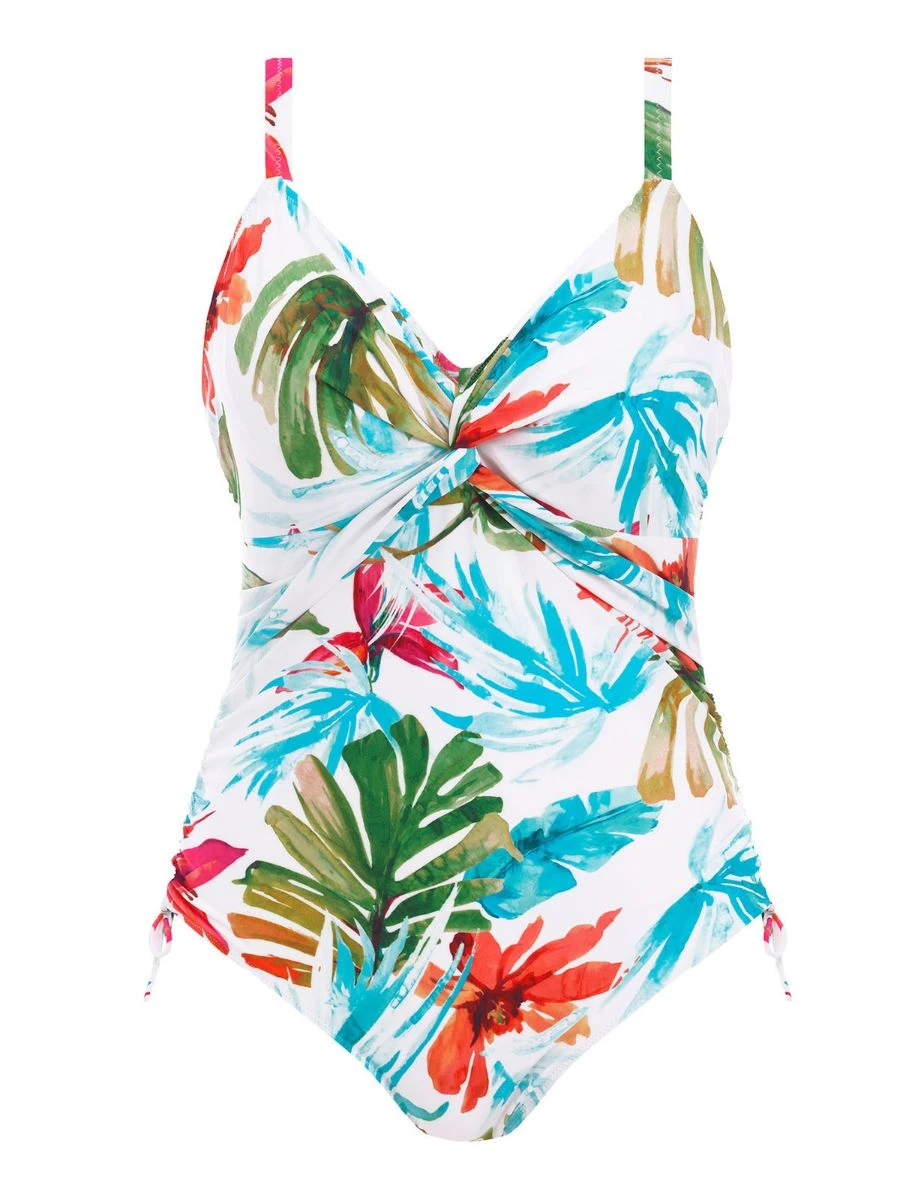FANTASIE Kiawah Island Twist Front Swimsuit - Aquamarine 6 FANTASIE Kiawah Island Twist Front Swimsuit - Aquamarine - Image 6