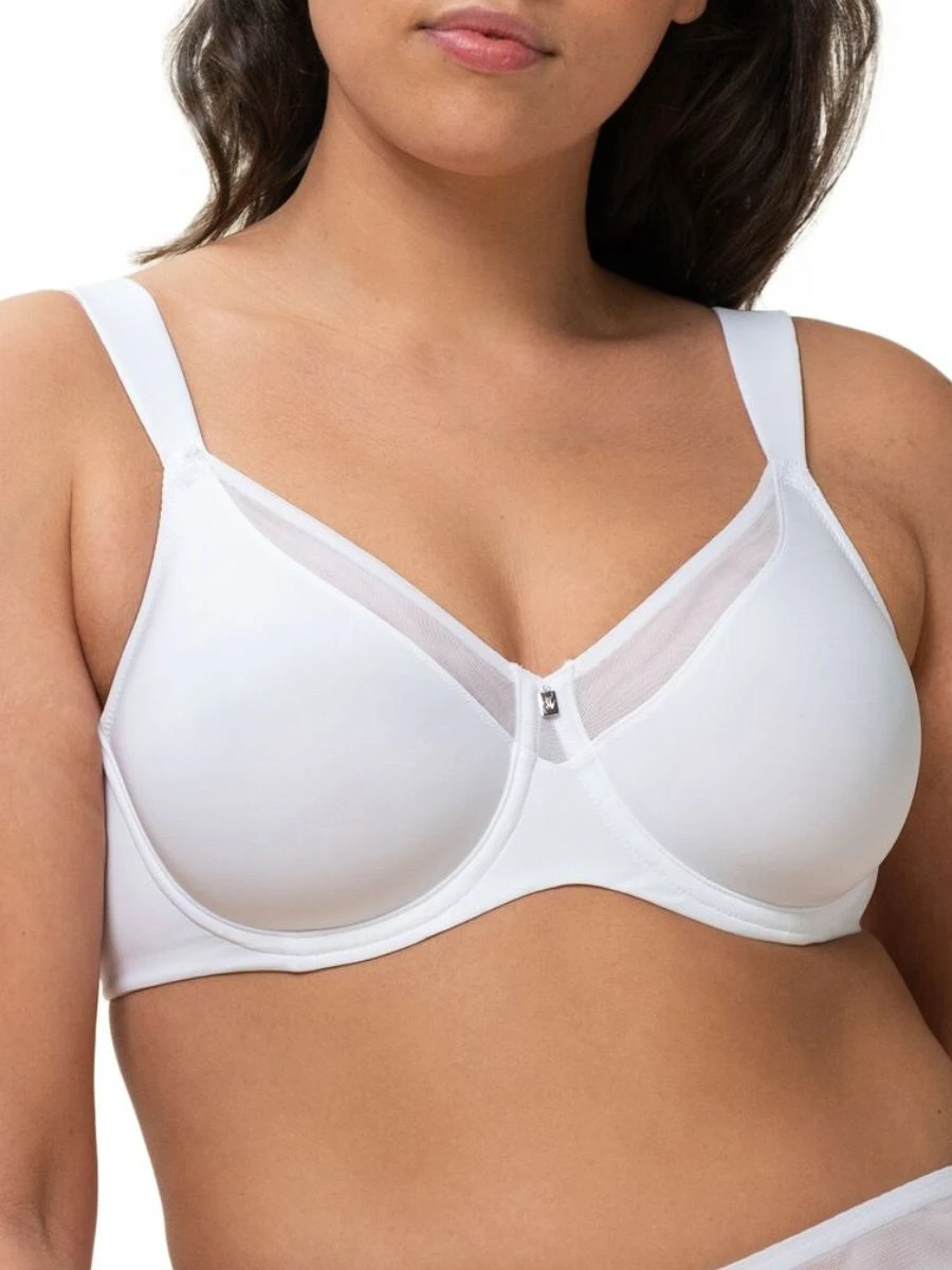 Triumph True Shape Sensation High Apex Bra - White 1 Triumph True Shape Sensation High Apex Bra - White