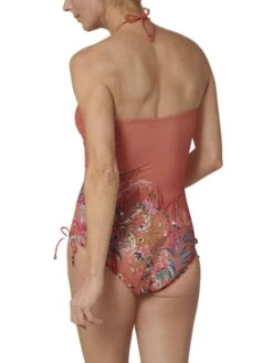 Triumph Botanical Leaf Swimsuit - Orange/Dark Combination 9 Triumph Botanical Leaf Swimsuit - Orange/Dark Combination -Full Curve Bra Sales braforme triumph 10207931 orange b