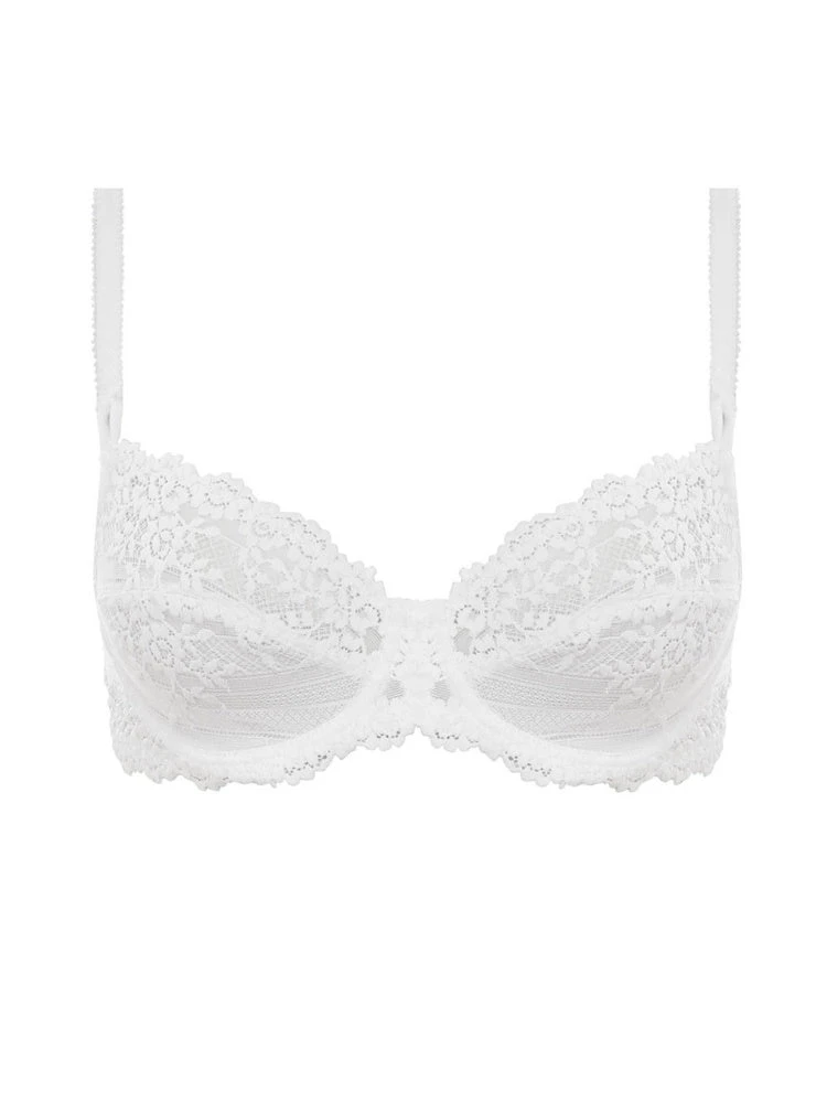 Wacoal Embrace Lace Underwire Bra - Delicious White 3 Wacoal Embrace Lace Underwire Bra - Delicious White - Image 3