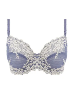 Wacoal Embrace Lace Underwire Bra - Wild Wind/Egret -Full Curve Bra Sales braforme wa065191 976 wacoal lingerie embrace lace blue underwired bra p