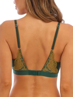 Wacoal Florilege Non-Wired Bralette - Peridot 10 Wacoal Florilege Non-Wired Bralette - Peridot -Full Curve Bra Sales braforme wacoal 600703 pri b