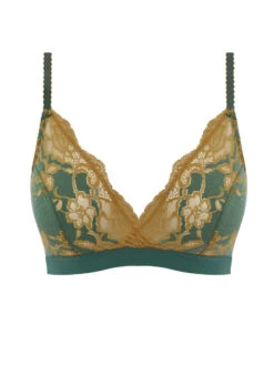 Wacoal Florilege Non-Wired Bralette - Peridot 11 Wacoal Florilege Non-Wired Bralette - Peridot -Full Curve Bra Sales braforme wacoal 600703 pri c