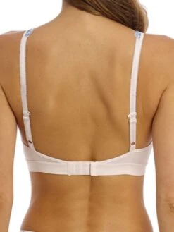 Wacoal Embrace Lace Soft Cup Bra - Pastel Parchment/Blue Multi 7 Wacoal Embrace Lace Soft Cup Bra - Pastel Parchment/Blue Multi -Full Curve Bra Sales braforme wacoal embrace 20lace 52191 177 back 20 2