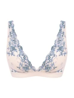 Wacoal Embrace Lace Soft Cup Bra - Pastel Parchment/Blue Multi 9 Wacoal Embrace Lace Soft Cup Bra - Pastel Parchment/Blue Multi -Full Curve Bra Sales braforme wacoal embrace 20lace 52191 177 plain