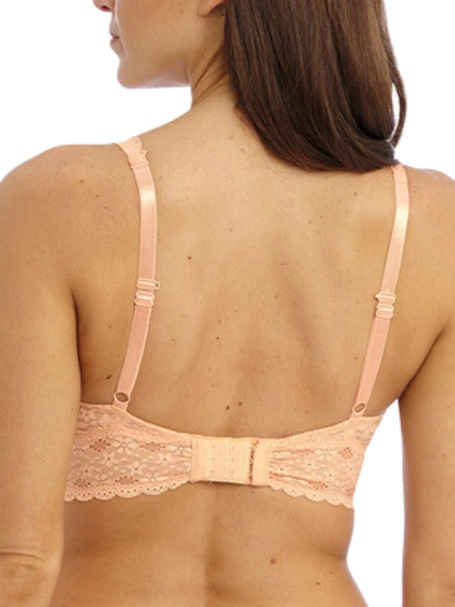 Wacoal Halo Lace Soft Cup Bra - Almost Apricot 3 Wacoal Halo Lace Soft Cup Bra - Almost Apricot - Image 3