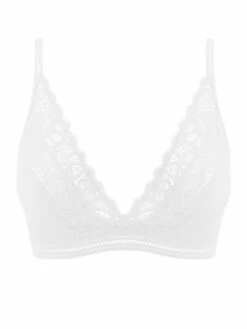 Wacoal Raffine Bralette - White 7 Wacoal Raffine Bralette - White -Full Curve Bra Sales braforme wacoal we148008 whe c