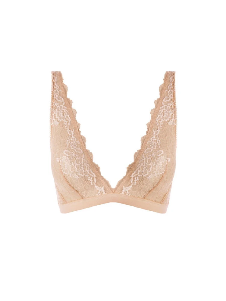 Wacoal Lace Perfection Non Wired Bralette - Café Crème 3 Wacoal Lace Perfection Non Wired Bralette - Café Crème - Image 3