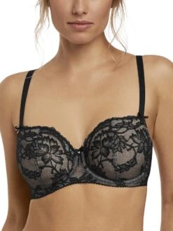 FANTASIE Bronte Vertical Seam Bra - Black