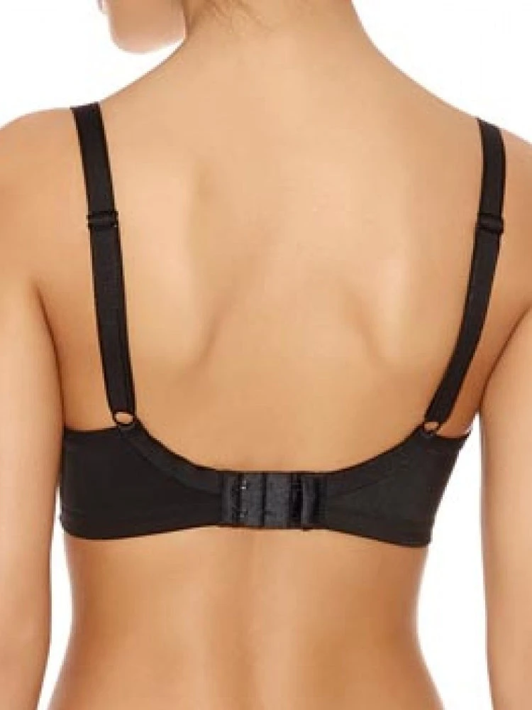 FREYA Deco Moulded Soft Cup T-Shirt Bra - Black 2 FREYA Deco Moulded Soft Cup T-Shirt Bra - Black - Image 2
