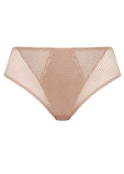 ELOMI Charley High Leg Brief 31 ELOMI Charley High Leg Brief -Full Curve Bra Sales el4386 fan cut elomi lingerie charley fawn high leg brief