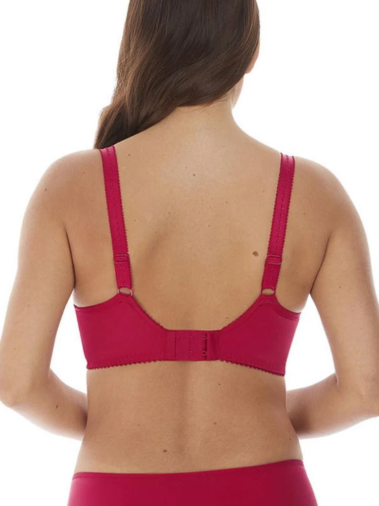 FANTASIE Leona Rebecca Spacer Full Cup Bra - Red 2 FANTASIE Leona Rebecca Spacer Full Cup Bra - Red - Image 2