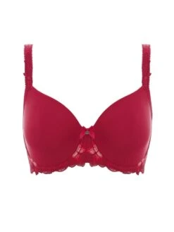 FANTASIE Leona Rebecca Spacer Full Cup Bra - Red 5 FANTASIE Leona Rebecca Spacer Full Cup Bra - Red -Full Curve Bra Sales fl2681 red cutout