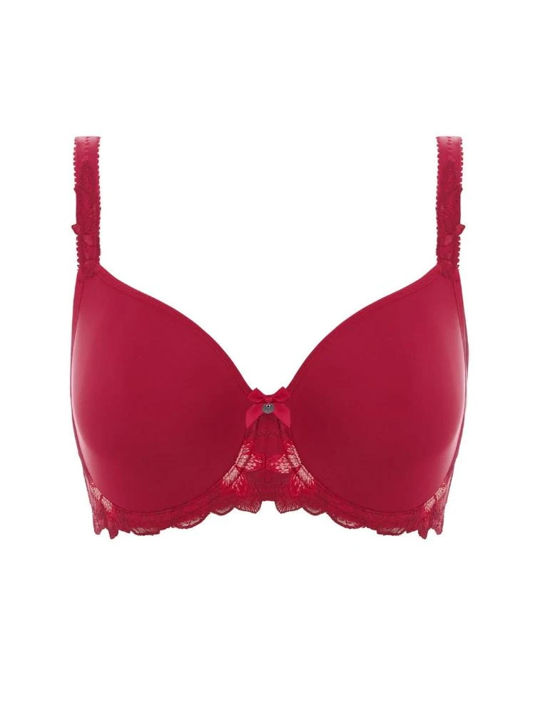 FANTASIE Leona Rebecca Spacer Full Cup Bra - Red 3 FANTASIE Leona Rebecca Spacer Full Cup Bra - Red - Image 3