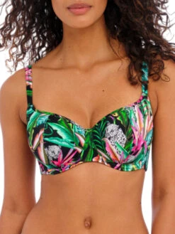 FREYA Cala Selva Sweetheart Bikini Top - Jungle
