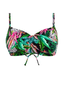 FREYA Cala Selva Bralette Bikini Top - Jungle 13 FREYA Cala Selva Bralette Bikini Top - Jungle -Full Curve Bra Sales freya braforme as203114 jue c
