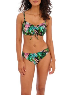 FREYA Cala Selva Bralette Bikini Top - Jungle 10 FREYA Cala Selva Bralette Bikini Top - Jungle -Full Curve Bra Sales freya braforme as203114 jue fl1