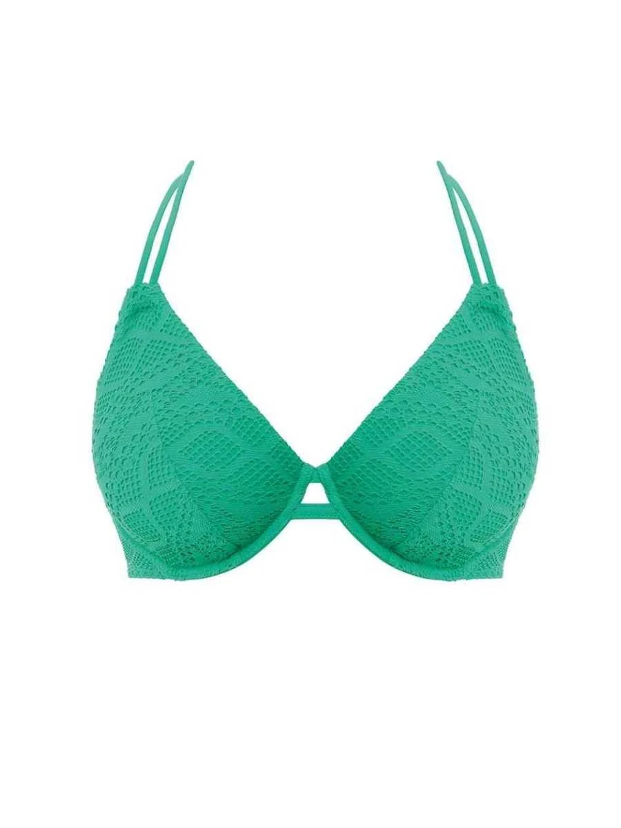 FREYA Sundance Halterneck Bikini Top - Jade 4 FREYA Sundance Halterneck Bikini Top - Jade - Image 4