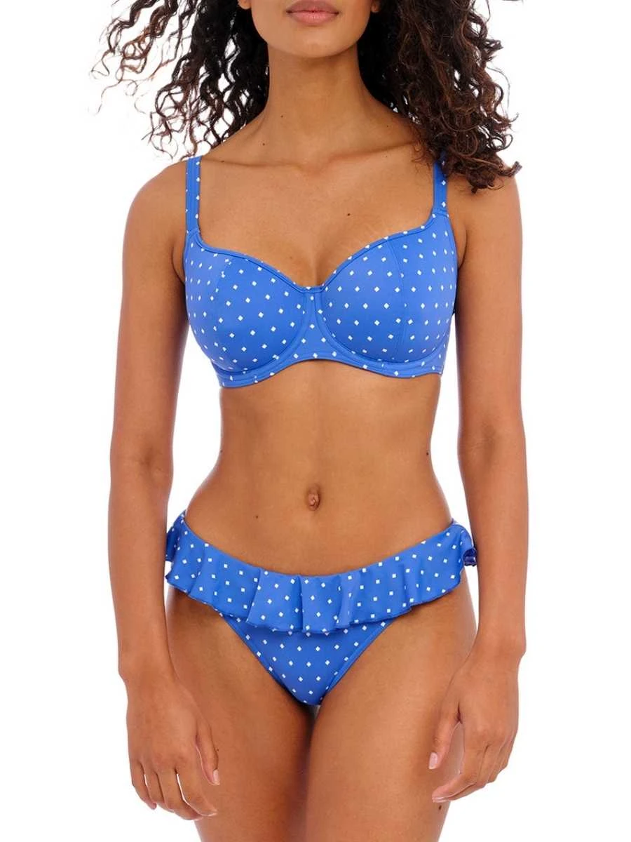 FREYA Jewel Cove Sweetheart Bikini Top - Azure 3 FREYA Jewel Cove Sweetheart Bikini Top - Azure - Image 3