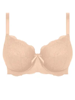 Freya Fancies Balcony K Cup Bra - Natural Beige -Full Curve Bra Sales freya fancies 1012 natural no model