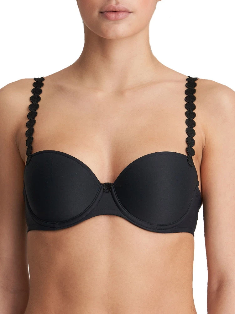 MARIE JO Tom Padded Balcony Bra - Charcoal 1 MARIE JO Tom Padded Balcony Bra - Charcoal
