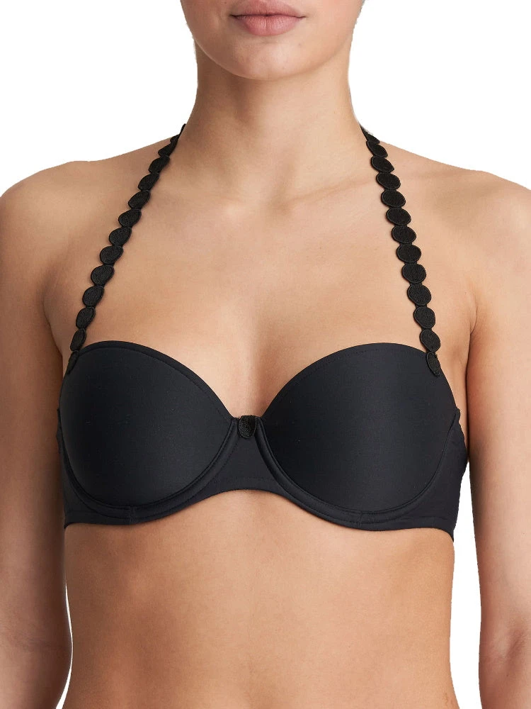 MARIE JO Tom Padded Balcony Bra - Charcoal 2 MARIE JO Tom Padded Balcony Bra - Charcoal - Image 2