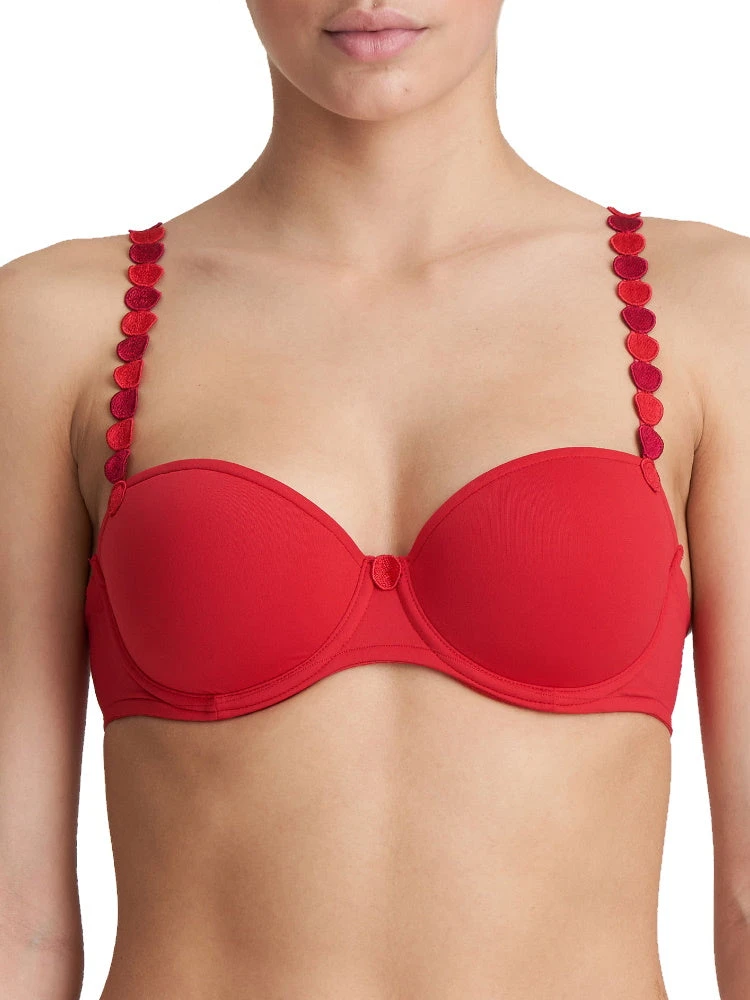 MARIE JO Tom Padded Balcony Bra - Scarlet 1 MARIE JO Tom Padded Balcony Bra - Scarlet