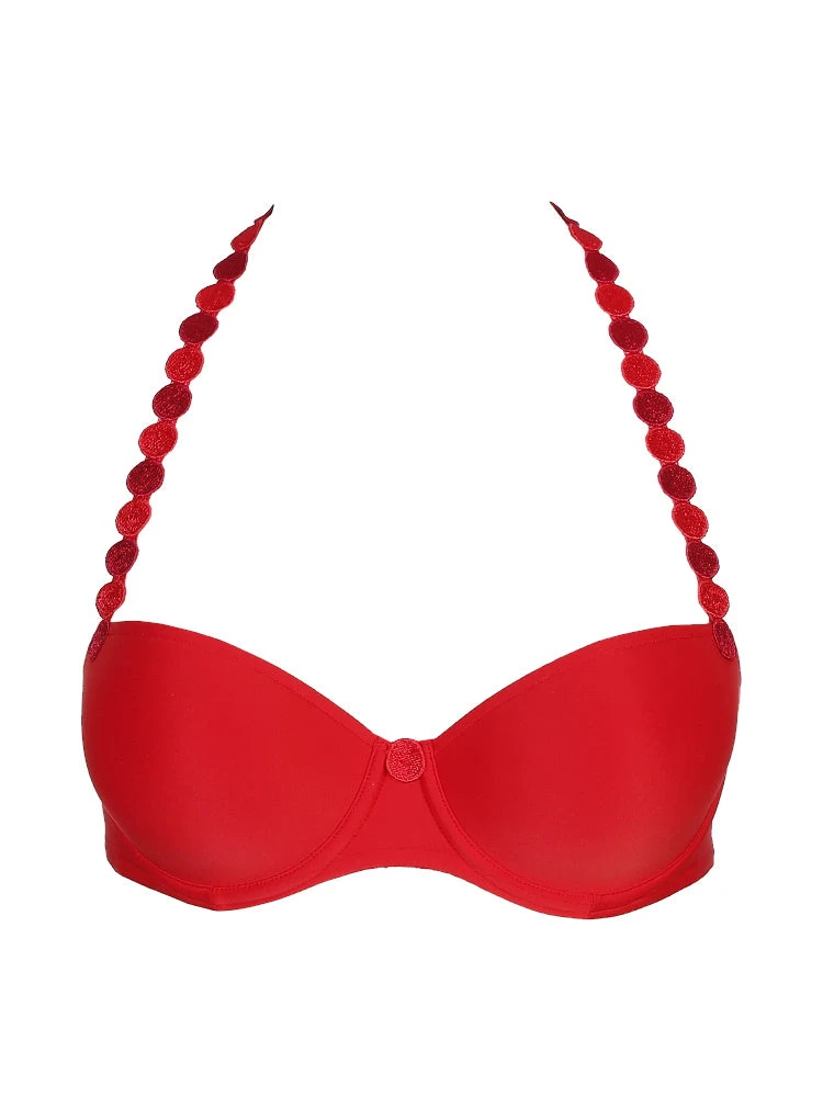 MARIE JO Tom Padded Balcony Bra - Scarlet 5 MARIE JO Tom Padded Balcony Bra - Scarlet - Image 5