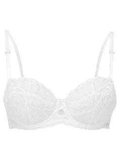 Gossard Fiesta Balcony Bra - White Sparkle 12 Gossard Fiesta Balcony Bra - White Sparkle -Full Curve Bra Sales new braforme gossard fiesta 19705 wht c