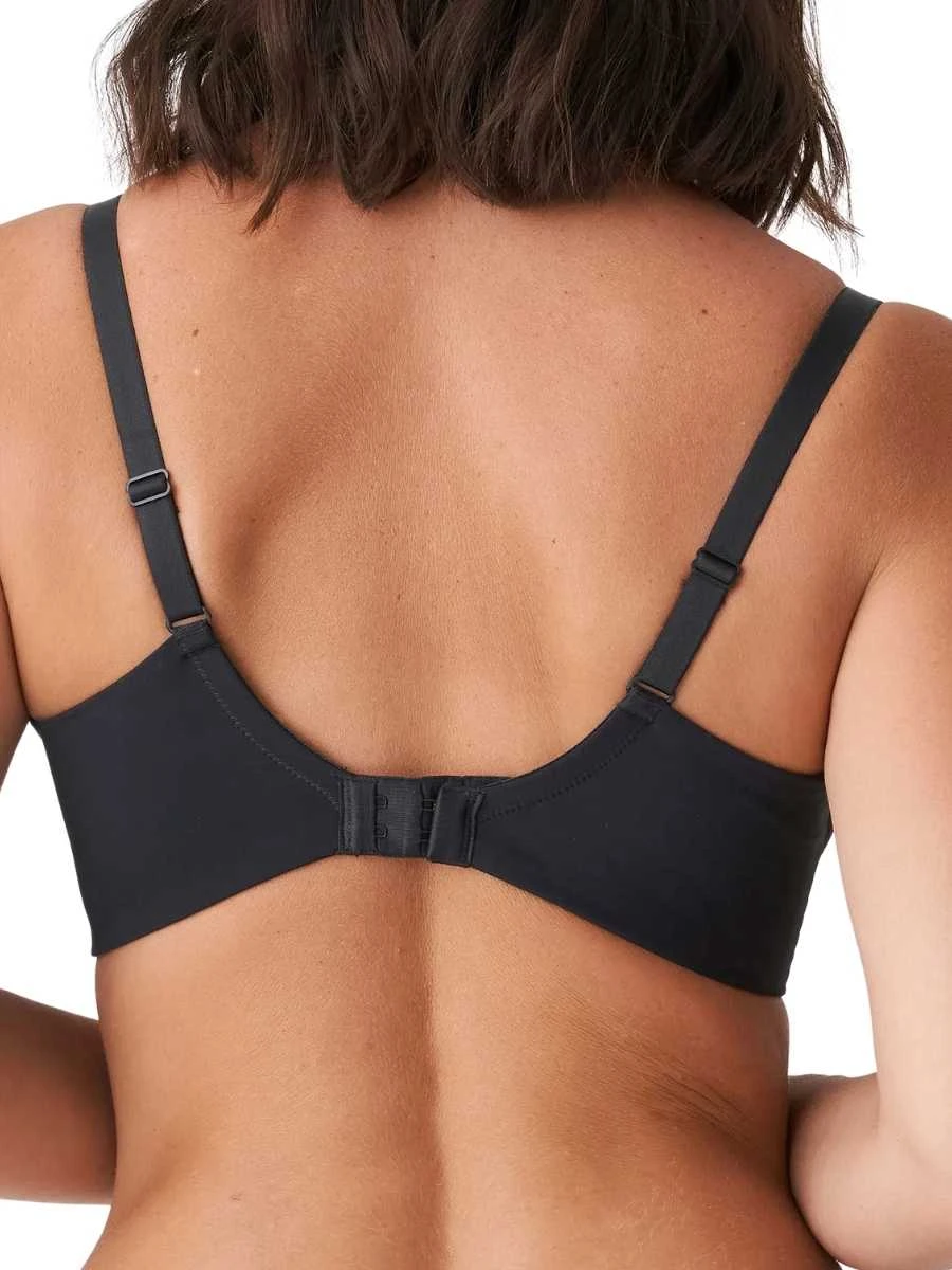 PRIMADONNA Figuras Padded Balcony Bra - Charcoal 3 PRIMADONNA Figuras Padded Balcony Bra - Charcoal - Image 3