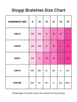 Sloggi ZERO Feel Top - White 7 Sloggi ZERO Feel Top - White -Full Curve Bra Sales sloggi size chart 126b90d5 36f0 4c61 8066 532832e305a4