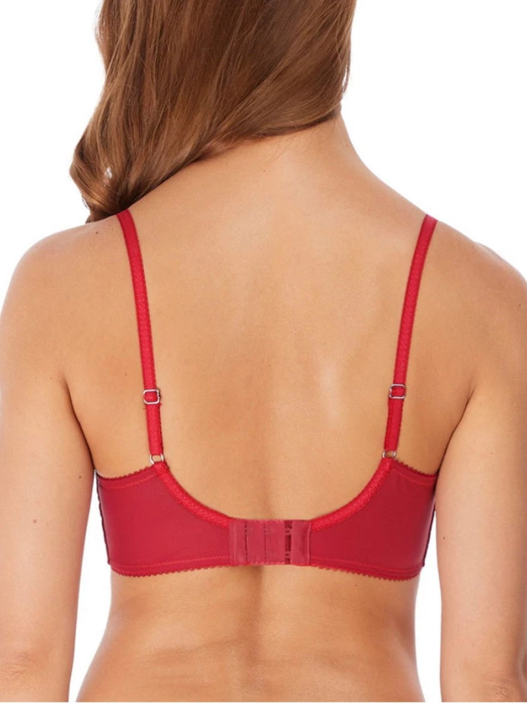 Wacoal Lace Essentiel Fuller Figure Bra - Chilli 2 Wacoal Lace Essentiel Fuller Figure Bra - Chilli - Image 2