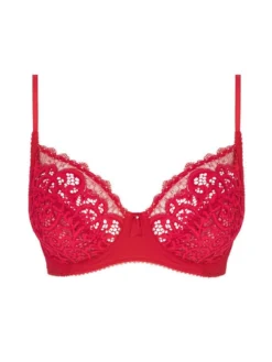 Wacoal Lace Essentiel Fuller Figure Bra - Chilli 5 Wacoal Lace Essentiel Fuller Figure Bra - Chilli -Full Curve Bra Sales we136001 chicut wacoal lace essentiel chilli red fuller figure bra