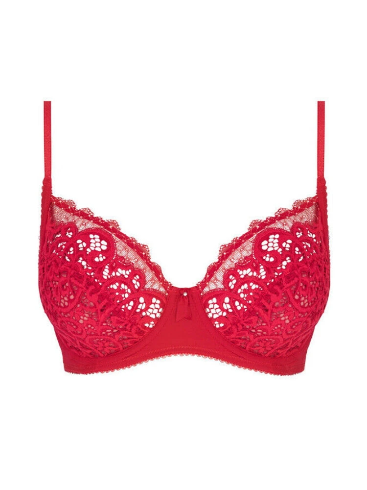 Wacoal Lace Essentiel Fuller Figure Bra - Chilli 3 Wacoal Lace Essentiel Fuller Figure Bra - Chilli - Image 3