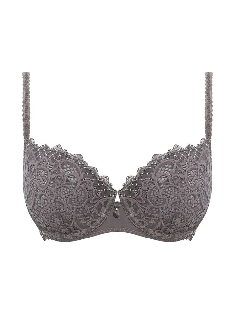 Wacoal Lace Essentiel Balcony Bra - Soft Grey 3 Wacoal Lace Essentiel Balcony Bra - Soft Grey - Image 3